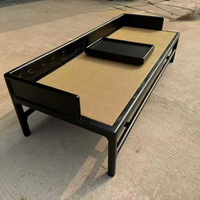 Lit Arhat en bois massif de style Zen, lit tatami, nouveau canapé-lit minimaliste moderne chinois, petit canapé-lit pour salon, hôtel