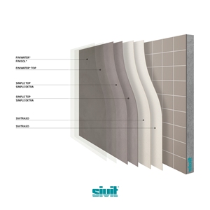 Revêtement mural en résine acrylique pour surfaces carrelées |   Finition verticale lisse et brillante |   Fabriqué en Italie - Sivit Design DEC14 - Product Image 4