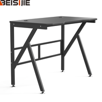 Beisijie Table de jeu pour PC à des prix abordables Bureau de jeu de course en forme de K pour Gamer
