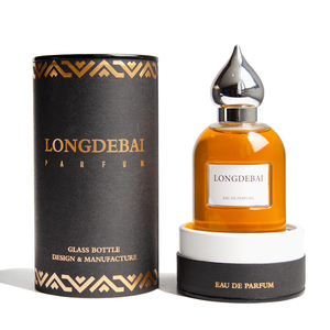 Wholesale Clear Cylinder Arabic Perfume <b>Spray</b> <b>Bottle</b> <b>Empty</b> Crimp Round 50ml 100ml Glass Perfume <b>Bottle</b> with Tube Box - Product Image 2