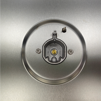Table de cuisson encastrable gaz et électrique avec 4 brûleurs en acier inoxydable, fiable et facile à nettoyer, pour usage domestique et hôtelier