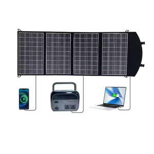 Panel Solar Portátil para Acampar al Aire Libre, Precio Directo de Fábrica, Resistente al Agua, 30W 45W 60W 100W, Panel Fotovoltaico Plegable de Emergencia - Product Image 4