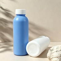 Botol Plastik HDPE untuk Sampo dan Lotion, Wadah Kemasan Kosmetik Isi Ulang