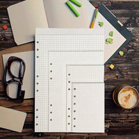 Wenshun Offre Spéciale A5 A7 6 trous recharge de feuilles mobiles papier ligné pour Bullet Journal Binder
