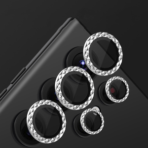 Protector de Lente de Cámara con Anillo y Patrón de Diamantes para Samsung <span class=keywords><strong>Galaxy</strong></span> Z Fold Flip 8, Producto <span class=keywords><strong>Nuevo</strong></span> - Product Image 1