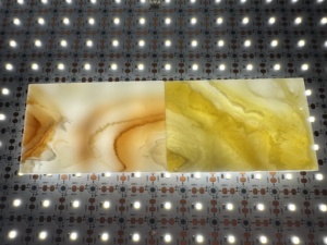 Feuille de panneau Led flexible de taille sur mesure formes de bricolage feuilles d'objectif à 160 degrés liste <span class=keywords><strong>CUL</strong></span> rétroéclairage films CRI95 télécommande - Product Image 4