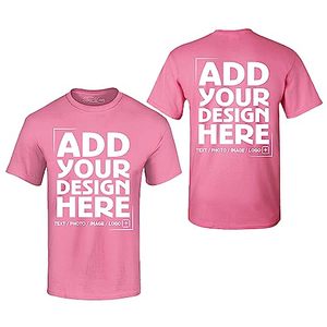 T-shirts personnalisés lourds 300GSM Design personnalisé avant arrière Revirement rapide - Product Image 3