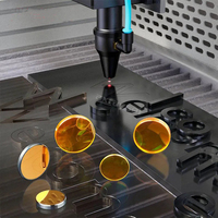 Lentille de focalisation laser CO2 Dia 22mm CVD ZnSe FL 38.1 50.8 63.5 76.2 95.25 101 127 190mm pour machine de découpe laser CO2