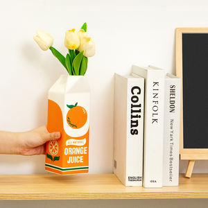 נordic רטרו אישיות יצירתית מיץ תפוזים סלון מרפסת קישוט אגרטל - Product Image 3