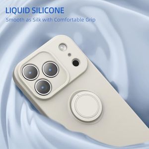 <span class=keywords><strong>Cover</strong></span> in Silicone Liquido per <span class=keywords><strong>iPhone</strong></span> 17 <span class=keywords><strong>Pro</strong></span> Max con Cinturino da Polso, Compatibile con 16 <span class=keywords><strong>Pro</strong></span> 15 <span class=keywords><strong>14</strong></span> 13 12 <span class=keywords><strong>Pro</strong></span> Max, Antiurto con Anello di Supporto - Product Image 5