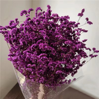 Bouquet de fleurs en paille de cristal éternel carré fait à la main robe douce décoration de mariage Technique sèche naturelle matériel de bricolage