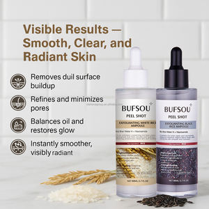 Ампулы для лица с рисом Private Label: Нежное отшелушивание, удаление черных точек и омертвевшей кожи. Ампулы с белым и черным рисом. - Product Image 4