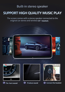 13.3 Inch <strong>4</strong>+64GB <strong>Android</strong> 9.0 1080p Car Rear Seat <strong>Monitor</strong> with BT/WIFI/USB/FM/projection for Mercedes benz - Product Image 6