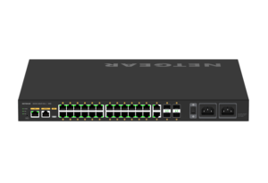 M4250-26G4F-PoE ++ (GSM4230UP) <span class=keywords><strong>สาย</strong></span> <span class=keywords><strong>AV</strong></span> 24X1G Ultra90 PoE ++ 802.3bt <span class=keywords><strong>1</strong></span>,440W 2x1G และ4xsfp สวิตช์ที่มีการจัดการ - Product Image 2