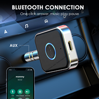 Récepteur Bluetooth Simr Q1 Adaptateur audio AUX Récepteur audio sans fil Adaptateur BT Kits voiture mains libres Récepteur audio Bluetooth