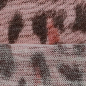 Tela de tejido liso con nudo de bambú de lino Tela estampada de Grupo <span class=keywords><strong>Rosa</strong></span> de un solo lado - Product Image 3