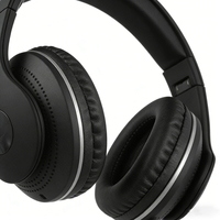 Headset Dinamis Ringan Berkabel 1.5m 3.5mm Stereo untuk Ponsel Rapat Kantor Pelajar Belajar Dapat Disesuaikan