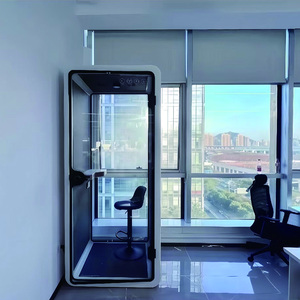 Cabine de réunion insonorisée de luxe, durable, anti-poussière et résistante à la chaleur, pour hôtel/entreprise - Product Image 2