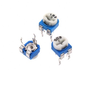 Rm065 Blauw En Wit Instelbare Weerstand 100r-1M 1K 2K 5K 10K 50K Potentiometer 100K - Product Image 3