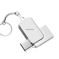 Clé USB personnalisée en gros d'usine, 1 Go, design stylo carte 64, compatible USB 2.0 et 3.0, nouveau produit en métal