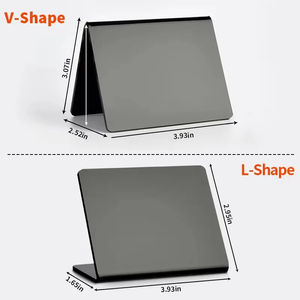 <span class=keywords><strong>Mini</strong></span> Pizarras en Forma de L, Pizarras de Mesa, Tableros de Exhibición, Pizarras Borrables para Exhibición de Alimentos - Product Image 6