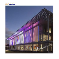 Écran LED de location intérieur/extérieur TOPvision P4,4-8,6,8,10,1616-32,20-60,32, panneau vidéo mural pour scène et publicité