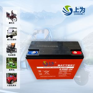 แบตเตอรี่รถยนต์ไฟฟ้า6-Dmf-24 12V 24Ah VRLA สำหรับสกูตเตอร์ไฟฟ้าและจักรยาน - Product Image 4