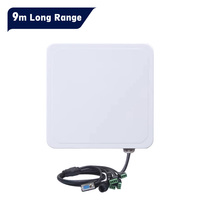 Lecteur de balises RFID UHF longue portée 9m avec puce Impinj E710 TYE706, puissance 33dBm, antenne 6dBi pour accès au parking et gestion du bétail