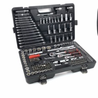 216-Piece Home Tool Set Customizable OEM 1-Year Warranty Including Ratchet Wrenches Sockets Plastic Bits Garden Electrical