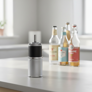 अल्ट्रा-थिन स्थायी चुंबक ब्रश स्मार्ट लॉक एक्ट्यूएटर 17 मिमी लो-पावर सेल्फ-लॉकिंग मोटर - Product Image 4