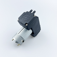 DF-401 Dual head tanpa sikat 12v/24v DC pompa hisap udara vakum Mini 10L mesin makanan pompa diafragma 98KPa vakum tinggi
