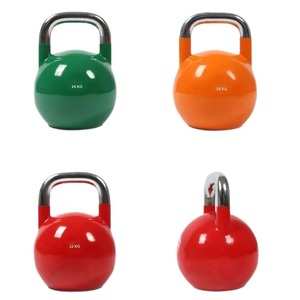 Pesa Rusa de Competición de Acero Recubierto de Primera Calidad, Grado Profesional, para Entrenamiento de Levantamiento de Pesas - Product Image 5