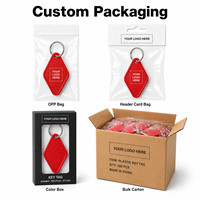Porte-clés en plastique personnalisé avec logo, en forme de diamant, pour hôtel, motel, porte-clés numéroté personnalisé pour cadeau promotionnel, bureau