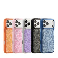 Coque de téléphone magnétique INS de luxe à texture coquillage, antichoc et fine, pour iPhone 18 17 16 Pro Max