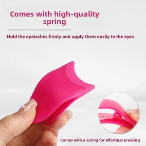 False eyelash aid novice paste eyelash artifact eyelash grafting eyelash <b>tool</b> mini plastic eyelash <b>clip</b> - Product Image 2