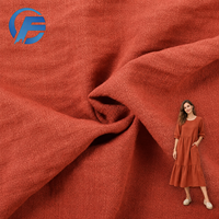 Tissu personnalisé en rayonne et nylon tissé, 175 GSM, 150 cm, textile uni, matériau OEM ODM pour robes, vestes et vêtements