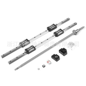Rails de guidage linéaire HGR35 robustes fournis par le fabricant, applicables aux machines CNC, avec glissières à bride et composants de roulement de base - Product Image 4