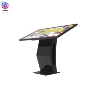Kios Iklan Digital LCD Pintar dengan Layar Sentuh Interaktif 4K Tipe K untuk Layanan Mandiri