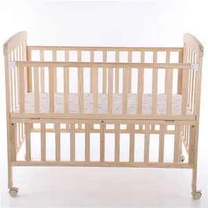 热销优质摇篮婴儿床上用品套装婴儿床实木婴儿床现代简约接受OEM节省空间0 ~ 3岁50个