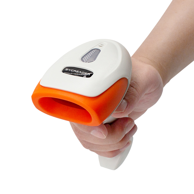 Wireless Laser 1D Barcode Scanner High Speed Decoding Sensitive Response Waterproof Anti-drop