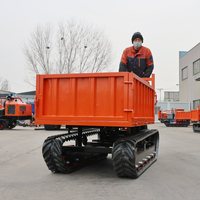 Véhicule à chenilles de qualité industrielle OEM télécommandé pour le transport des mines et des tunnels