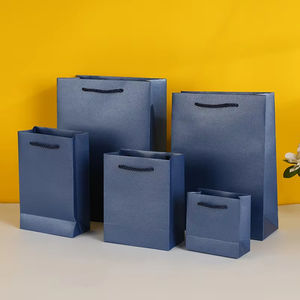 Sacs cadeaux pour mariage, anniversaire, baptême, fête, boîte à bijoux, bonbons, cadeaux, sac à provisions Petit sac à main en papier - Product Image 4