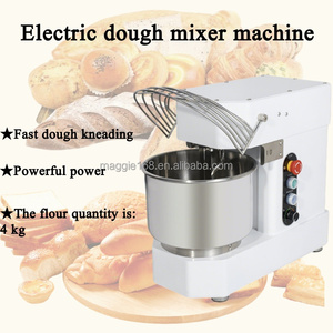 Tốc độ móc thương mại + Tốc độ bát chuyên nghiệp xoắn ốc bột trộn 10L nướng bột thương mại xoắn ốc bánh mì bột trộn - Product Image 2