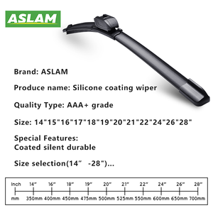 Limpiaparabrisas con revestimiento de silicona de alta calidad compatibles con 99% coches, incluido BMW VW para modelos Toyota Chery, revestimiento de silicona - Product Image 3