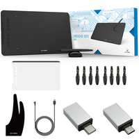 Tablette graphique numérique XP Pen Deco 01 V2 10 pouces avec inclinaison, Android 8, touches de raccourci (8192 niveaux de pression)