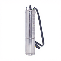 Moteur de pompe HOP de 0,5 ch à 10 ch, monophasé/triphasé, pompe submersible pour puits profonds pour l'irrigation