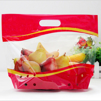 Hochwertige billige Großhandel Mango Trauben Packt aschen Opp Clear Food Safe Kunststoff Obsts chutz Plastiktüten