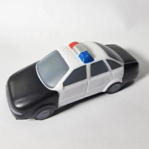 Balle anti-stress publicitaire personnalisée en mousse PU en forme de voiture de police, jouet souple à presser - Product Image 5
