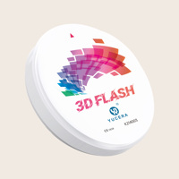 Disque de zircone multicouche 3D Yucera Flash à dégradé de couleur stable, bloc de zircone dentaire