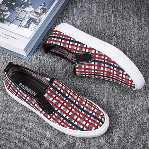 Zapatillas de Lona Casuales Personalizadas OEM, Zapatillas Sin Cordones con Parte Superior de Punto para Hombre - Product Image 4